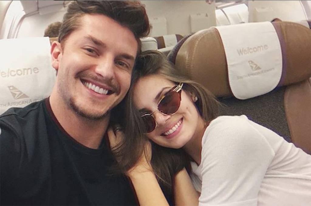 Após 1 ano de casados, Camila e Klebber saem de lua de mel
