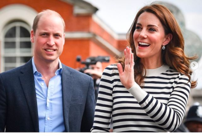 Kate Middleton e príncipe William