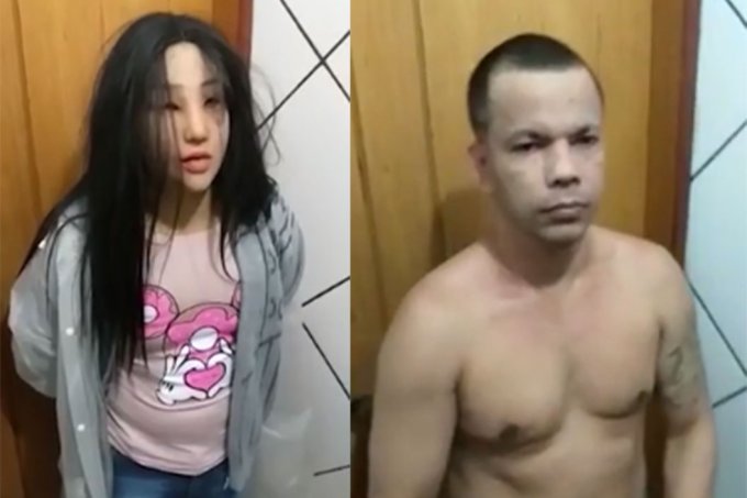 Traficante tenta fugir vestido de mulher