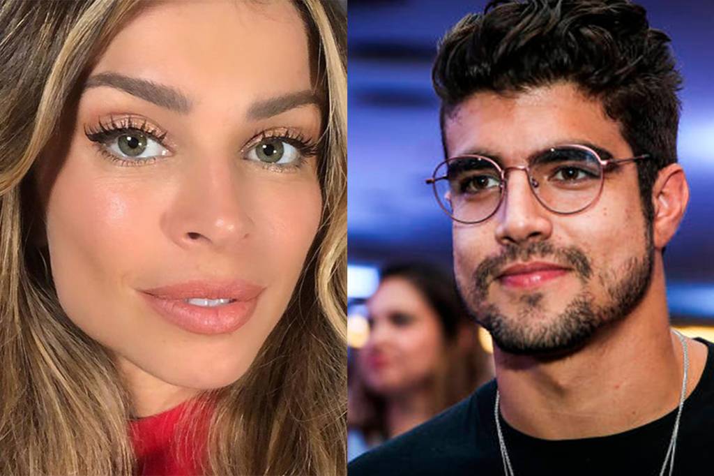 Caio Castro e Grazi passam Réveillon juntos e chamam atenção