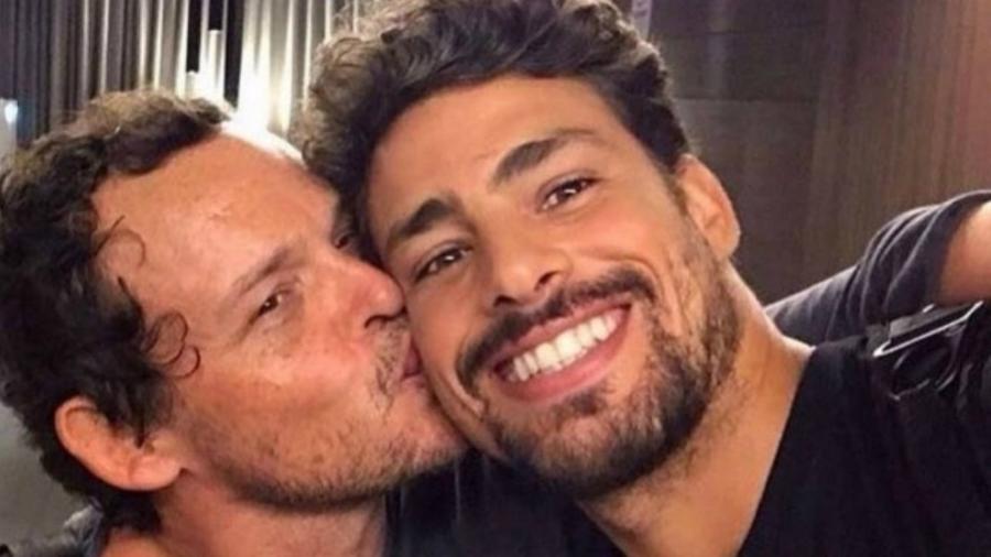 Cauã Reymond e Matheus Nachtergaele