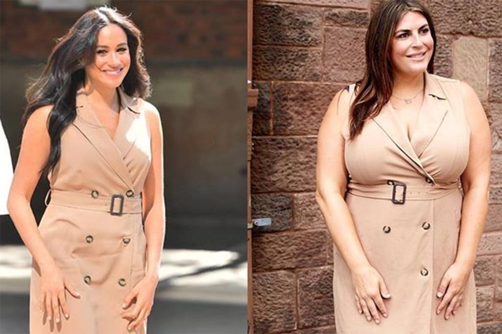 Influencer plus size recria looks de Meghan e é alvo de gordofobia