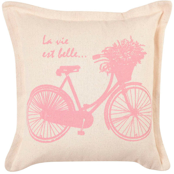 Almofada Romantic Bicicleta, de algodão, 40 x 40 cm. <a href="https://www.leroymerlin.com.br/almofada-romantic-bicicleta-40x40cm-artesanal-teares_1555610448" target="_blank" rel="noopener">Leroy Merlin</a>, R$ 20 Almofada Romantic Bicicleta, de algodão, 40 x 40 cm. <a href="https://www.leroymerlin.com.br/almofada-romantic-bicicleta-40x40cm-artesanal-teares_1555610448" target="_blank" rel="noopener">Leroy Merlin</a>, R$ 20