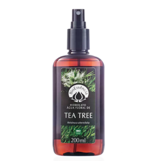 Hidrolato Natural de Tea Tree 200ml. <a href="https://www.useorganico.com.br/hidrolato-de-tea-tree-200ml-bioessencia/p?idsku=2720&gclid=EAIaIQobChMIoK7Q0YS34QIVhweRCh3bxQ7dEAkYASABEgLNZvD_BwE">UseOrgânico</a>, R$ 31,07 Hidrolato Natural de Tea Tree 200ml. <a href="https://www.useorganico.com.br/hidrolato-de-tea-tree-200ml-bioessencia/p?idsku=2720&gclid=EAIaIQobChMIoK7Q0YS34QIVhweRCh3bxQ7dEAkYASABEgLNZvD_BwE">UseOrgânico</a>, R$ 31,07