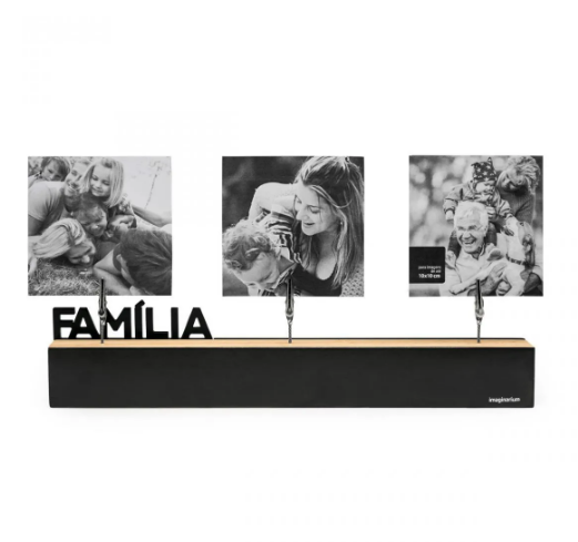Porta-retrato com clipes família, nas medidas 34,5 x 7 cm. <a href="https://loja.imaginarium.com.br/porta-retrato-com-clipes-familia/p" target="_blank" rel="noopener">Imaginarium</a>, R$ 69,90 Porta-retrato com clipes família, nas medidas 34,5 x 7 cm. <a href="https://loja.imaginarium.com.br/porta-retrato-com-clipes-familia/p" target="_blank" rel="noopener">Imaginarium</a>, R$ 69,90