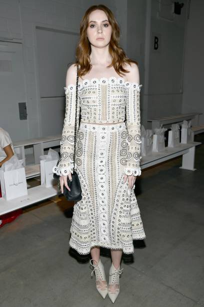 no desfile da <strong>Jonathan Simkhai</strong>. no desfile da <strong>Jonathan Simkhai</strong>.