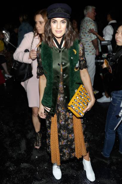 no desfile da <strong>Coach</strong>. no desfile da <strong>Coach</strong>.