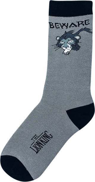 Meia Masculina Cano Médio - Rei Leão - Cinza, R$ 25,99 - Hering Meia Masculina Cano Médio - Rei Leão - Cinza, R$ 25,99 - Hering