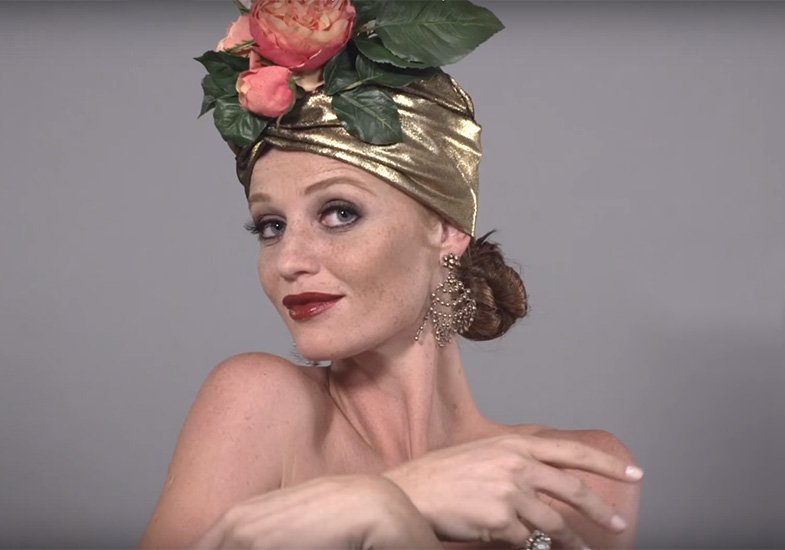 Vídeo mostra 100 anos de beleza brasileira em pouco mais de 1 minuto