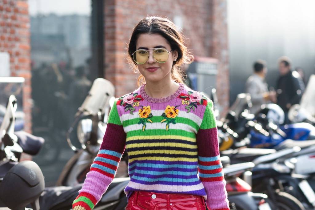 Listras coloridas: a estampa que pode enriquecer o seu inverno