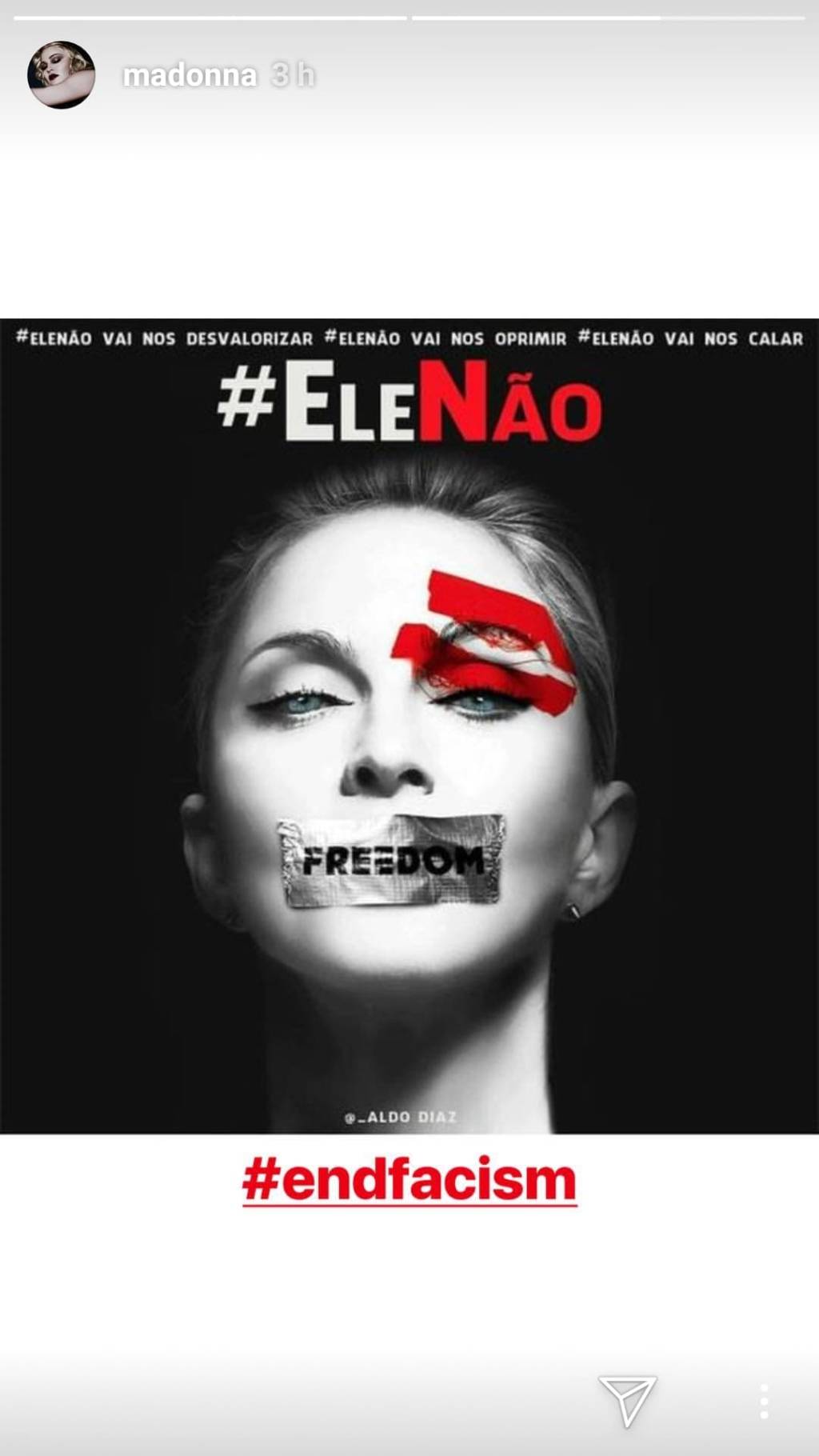 Madonna Jair Bolsonaro 42649428_418879538643427_1996125113543557120_n