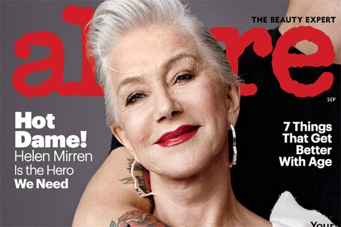 É proibido falar “anti-idade” na maior revista de beleza do mundo