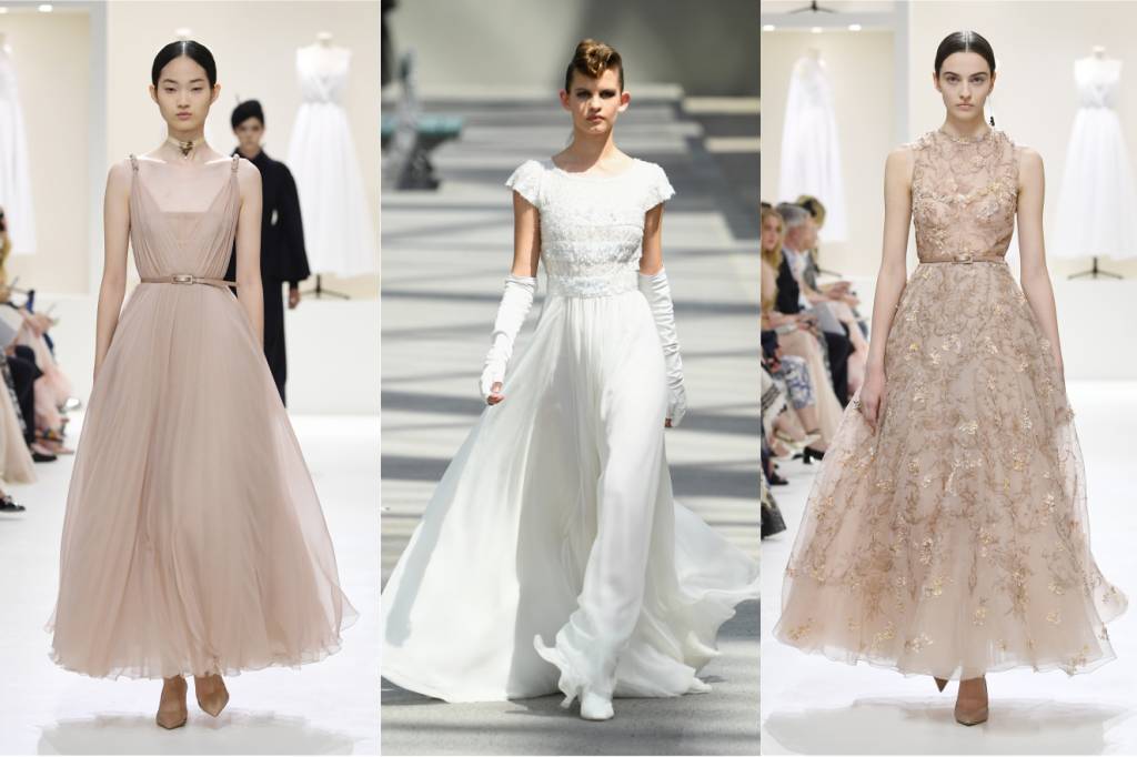 27 vestidos Dior e Chanel direto da passarela para inspirar seu look noiva