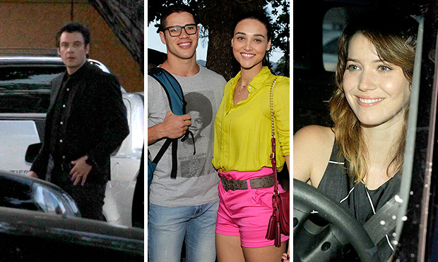 Elenco de Alto Astral se reúne para ver o primeiro capítulo da novela