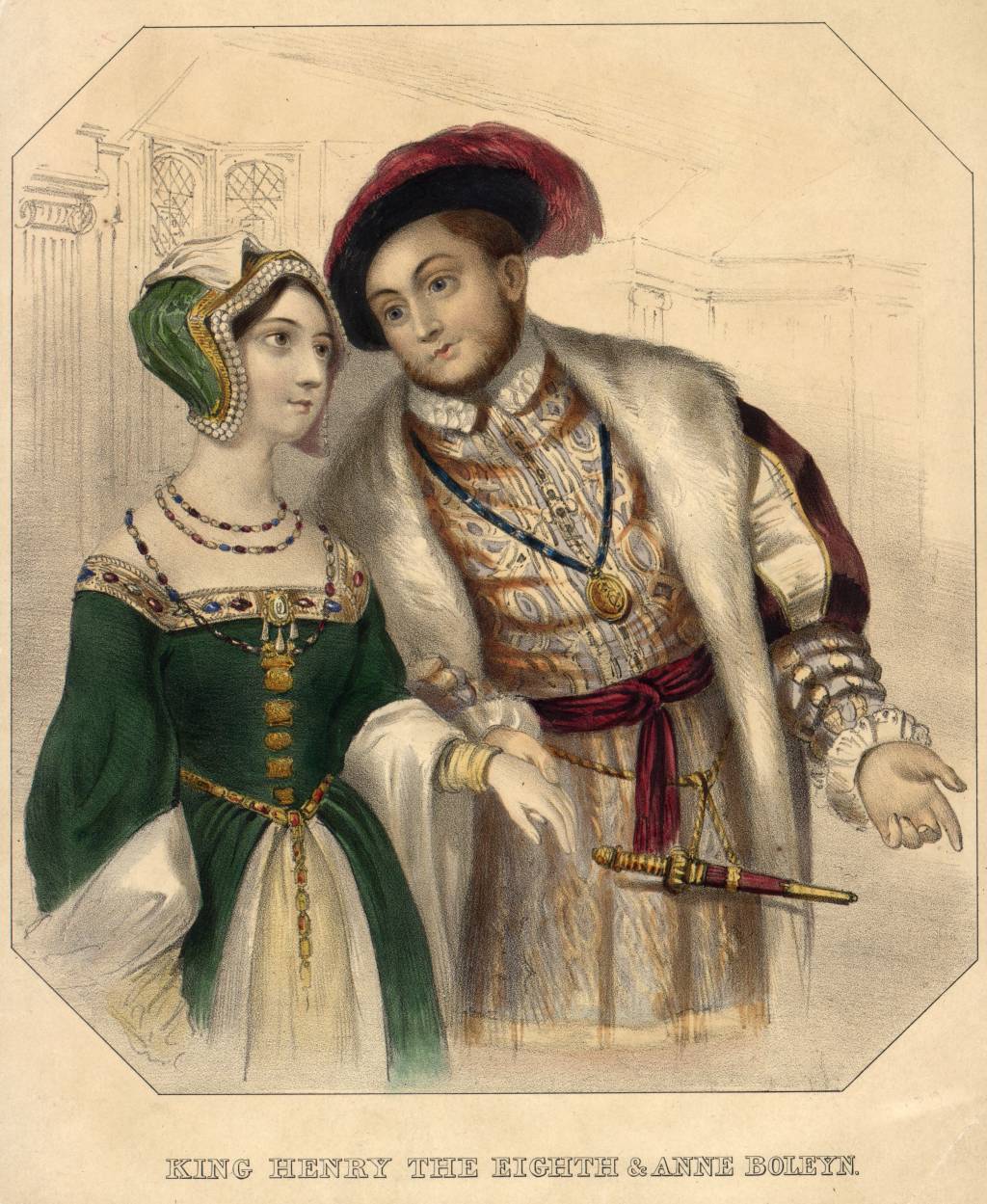 Ana de Bolena e Henrique VIII Ana de Bolena e Henrique VIII