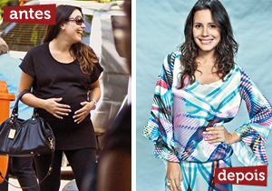 Conheça a dieta que fez Juliana Knust perder 19 kg após a gravidez