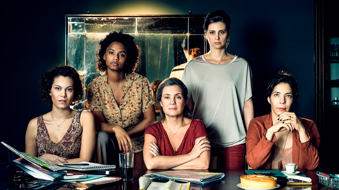 Mulheres protagonistas do seriado Assédio