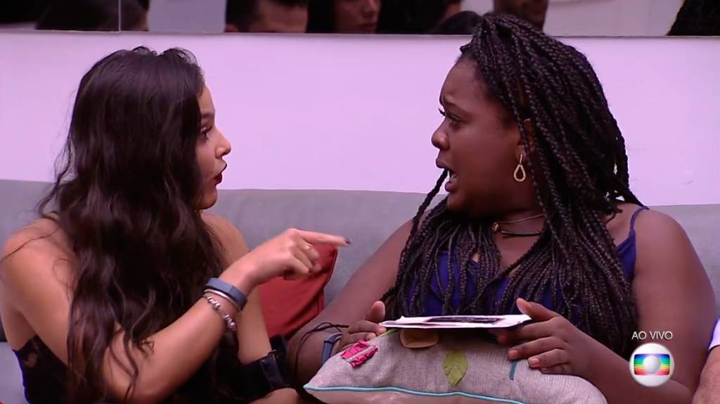 Roberta é eliminada do BBB17 e discute ao vivo com Emilly