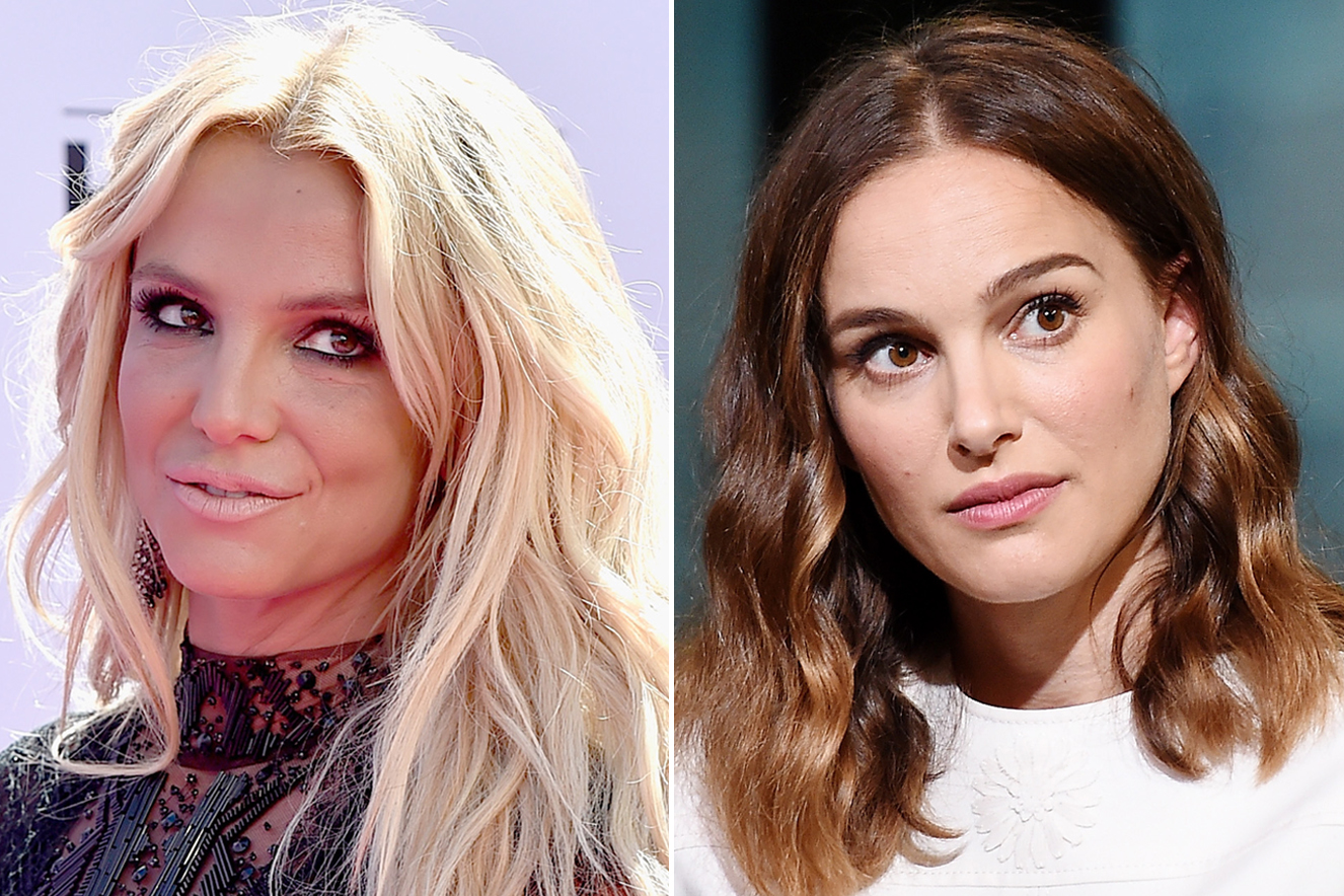 Britney Spears e Natalie Portman