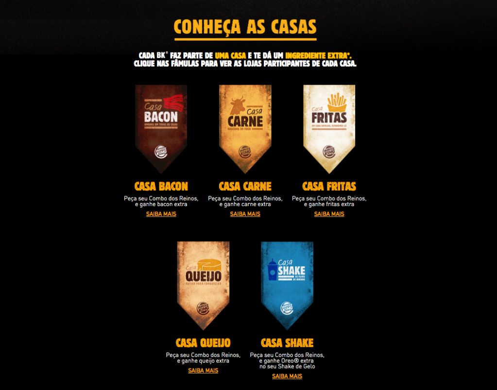 Cada unidade oferecerá um ingrediente extra aos fãs de Game of Thrones.