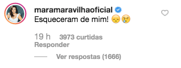 Mara-Maravilha-comenta-em-post-da-Xuxa