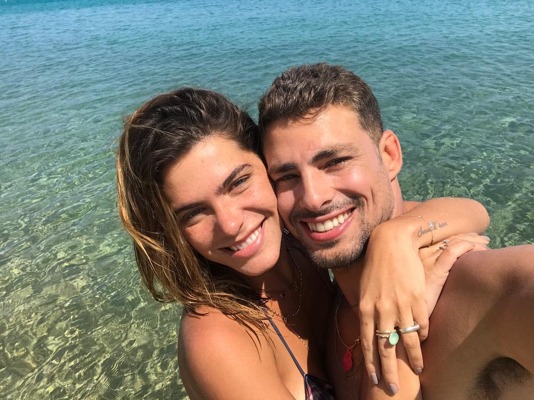 Cauã Reymond e Mariana Goldfarb casaram-se num cenário de tirar o fôlego