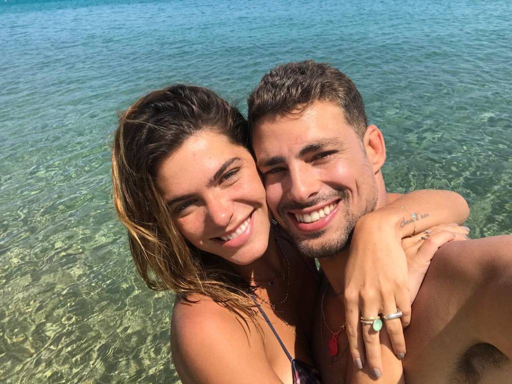 Cauã Reymond e Mariana Goldfarb casaram-se num cenário de tirar o fôlego