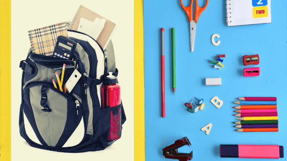 Dicas para limpar materiais escolares e começar as aulas com tudo novo