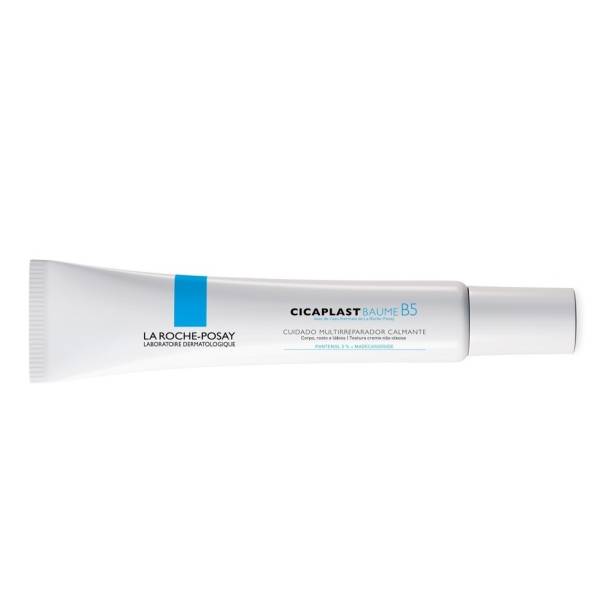 <span>Cicaplast Baume B5</span><strong> La Roche Posay</strong><span> - Hidratante Reparador - 20ml - </span><strong>R$ 34,90</strong>