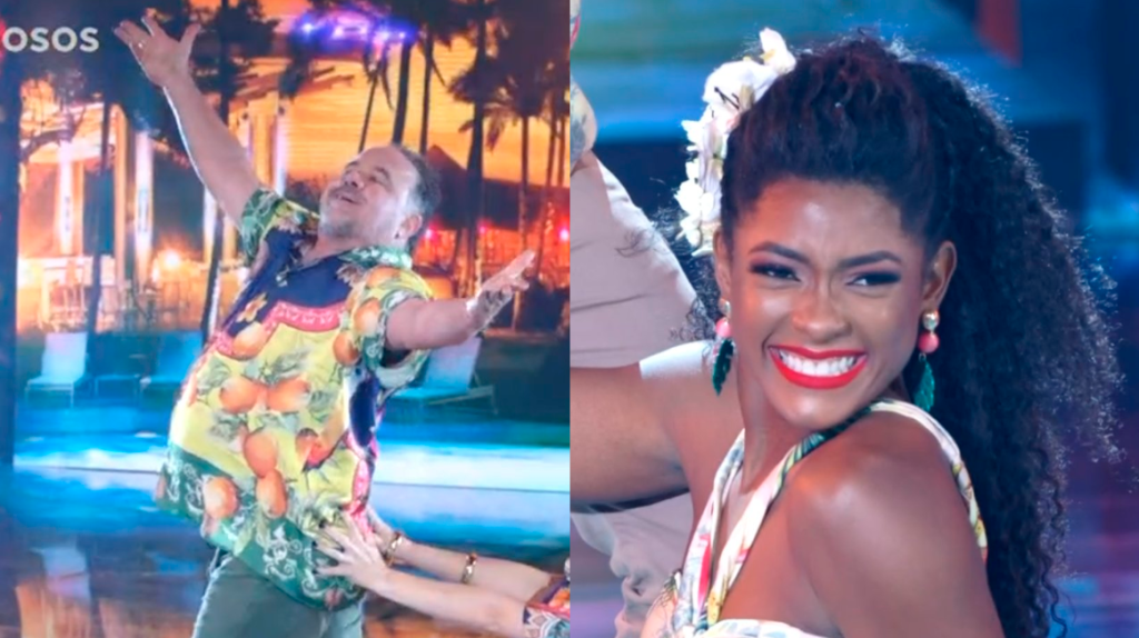 Léo Jaime dispara no ‘Dança dos Famosos’ e ultrapassa Erica Januza