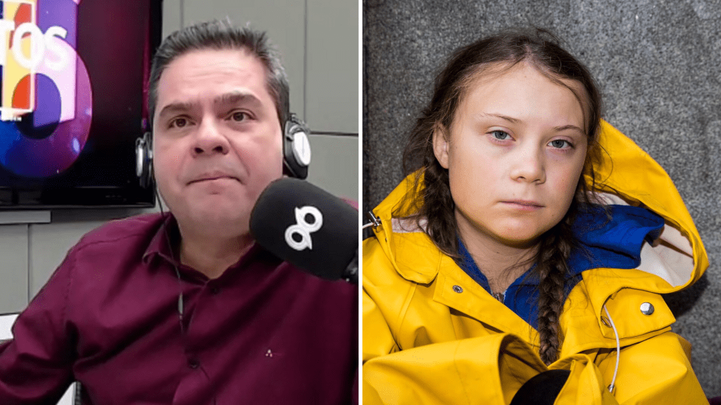 Radialista diz que ativista Greta Thunberg, de 16 anos, “precisa de sexo”