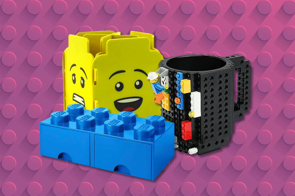 Quem curte Lego vai amar estes itens para casa inspirados nas pecinhas