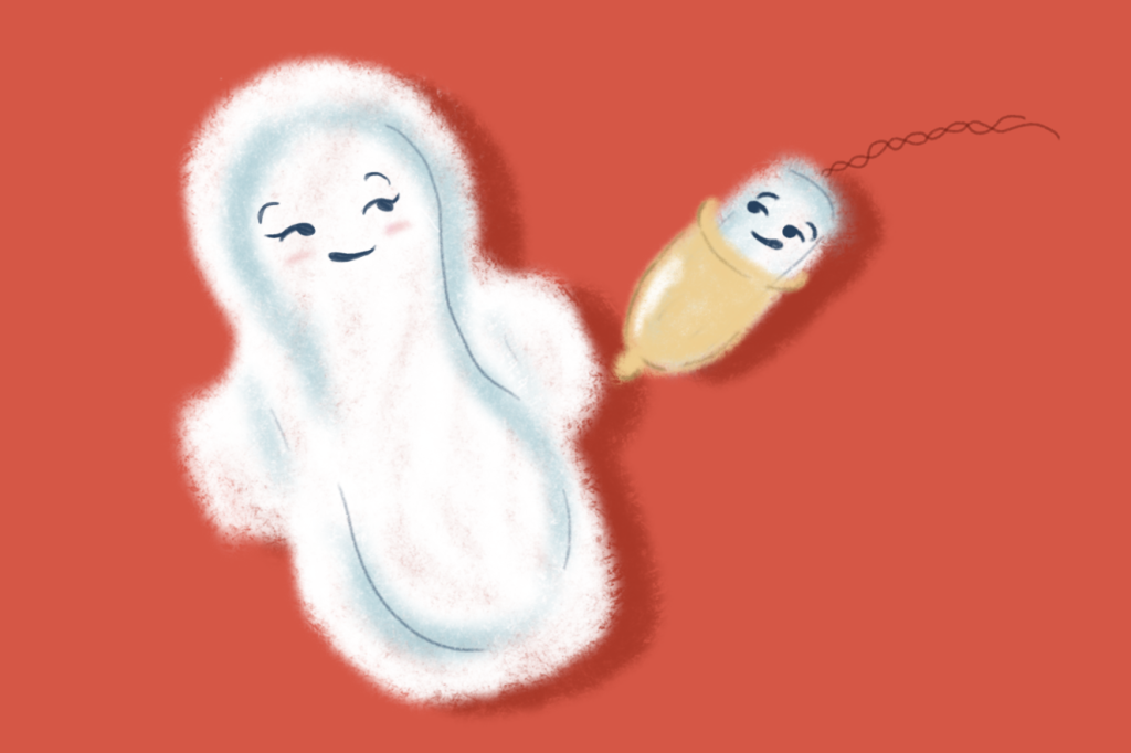 Transar menstruada aumenta as chances de contrair DSTs?