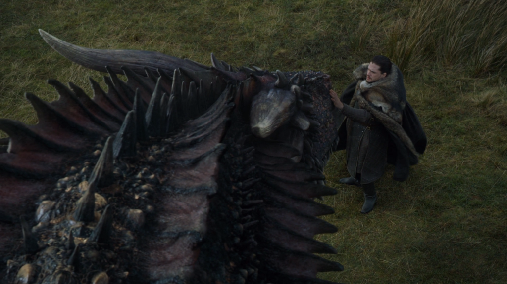 drogon jon snow game of thrones