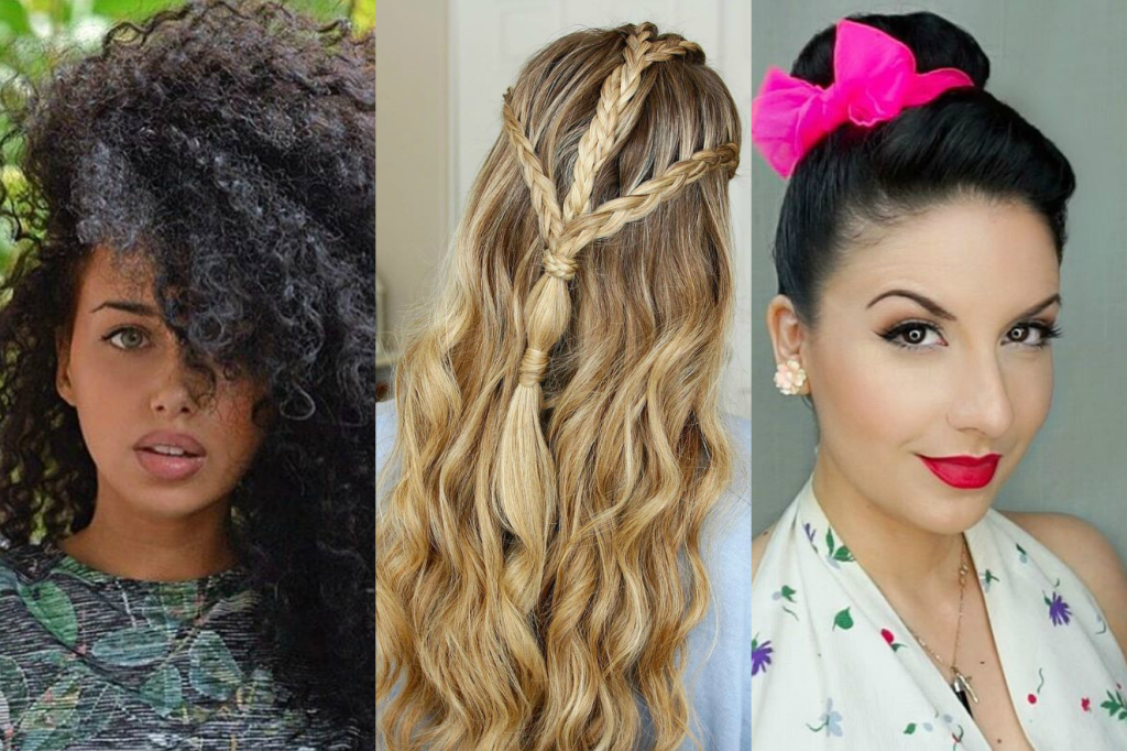 Ideias fáceis de penteados para cabelos realmente longos