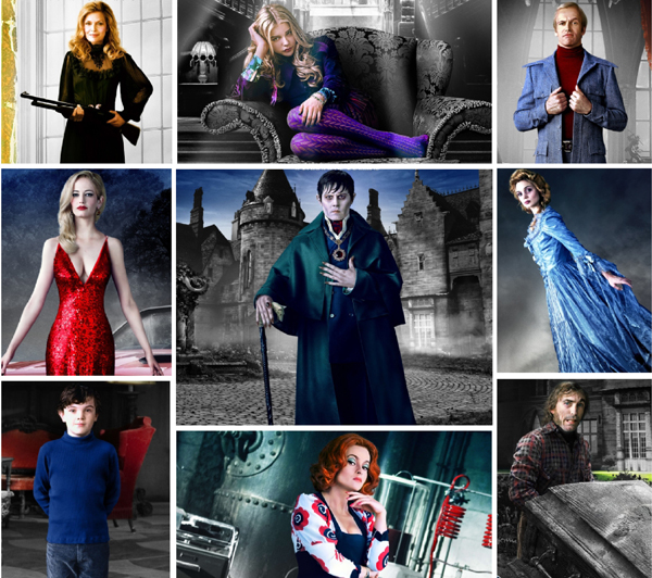 Quem é quem em “Dark Shadows”, nova parceria de Johnny Depp e Tim Burton