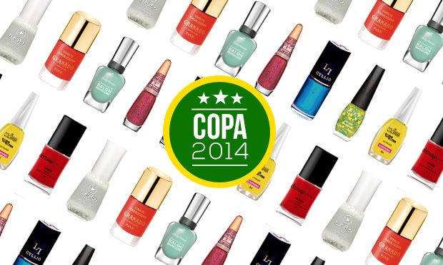 Unhas da Copa: uma seleção campeã de 109 esmaltes para você vibrar