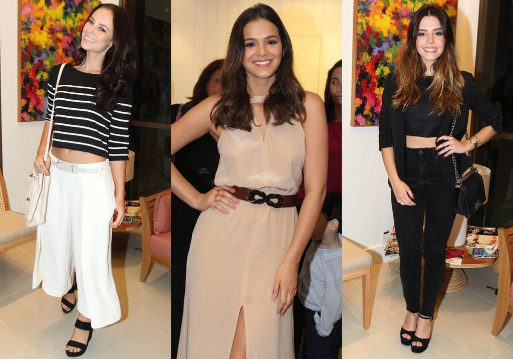 Bruna Marquezine, Paolla Oliveira e mais famosas vão a inauguração de clínica de beleza