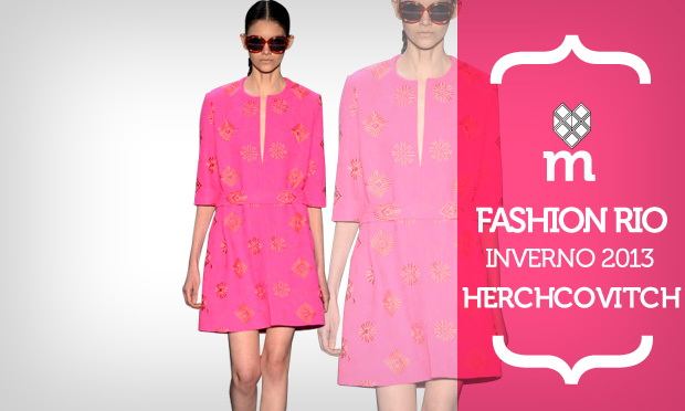 Herchcovitch desfila sua coleção do inverno 2013 no Fashion Rio