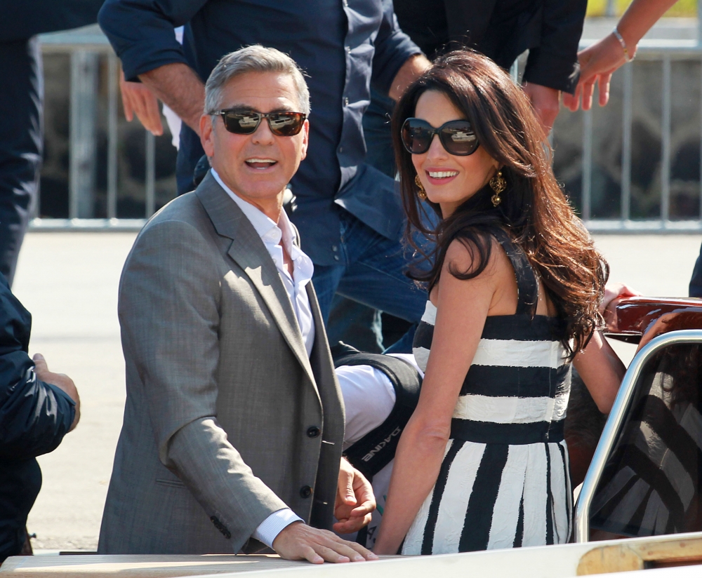 George Clooney e Amal Alamuddin se casam em hotel de luxo em Veneza