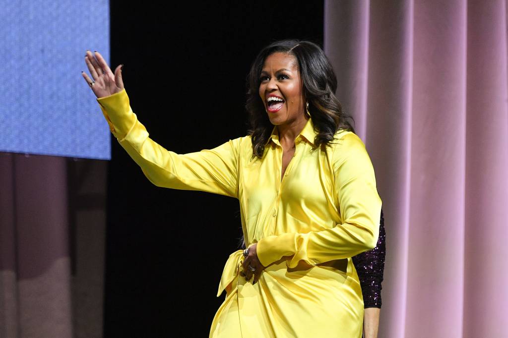 Michelle Obama surgiu com a bota mais ousada de todos os tempos e arrasou