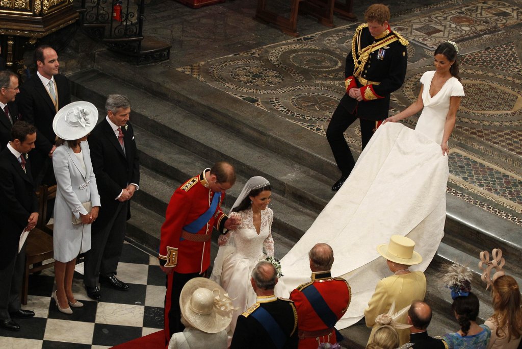 Pippa e Kate Middleton casamento real Pippa e Kate Middleton casamento real