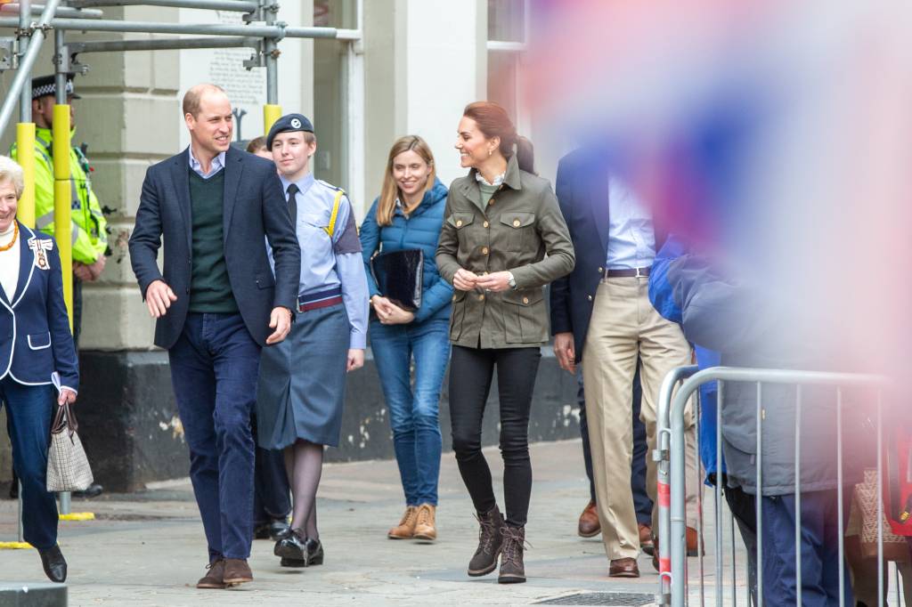 Kate, William, George, Charlotte e Louis