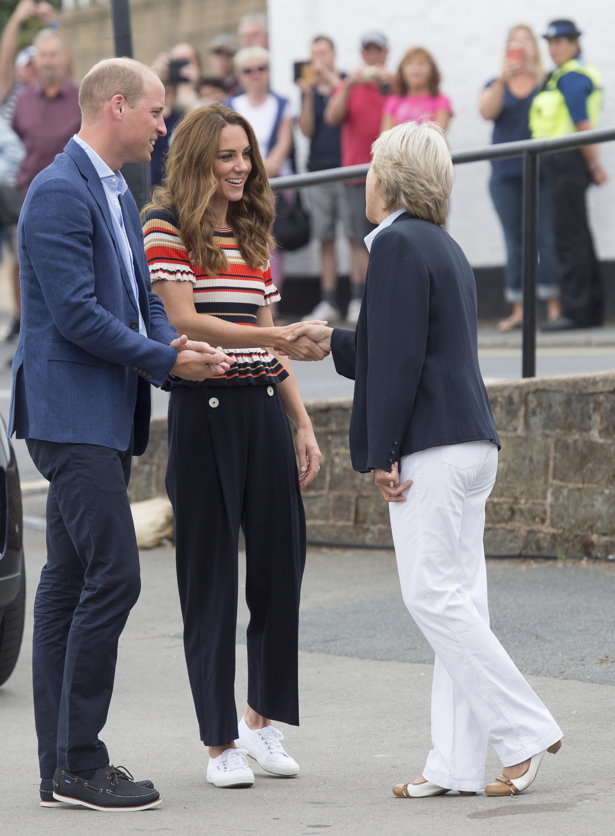 The Duke And Duchess Of Cambridge Take Part In The King&rsquo;s Cup Regatta