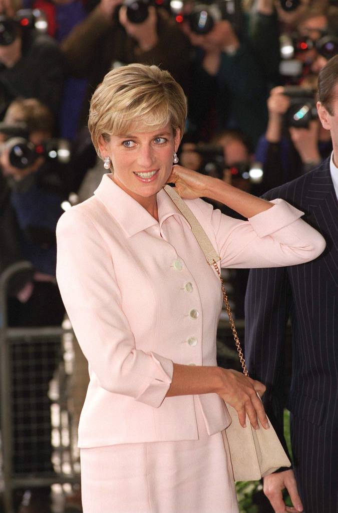 Princess  Diana And Press Photographers