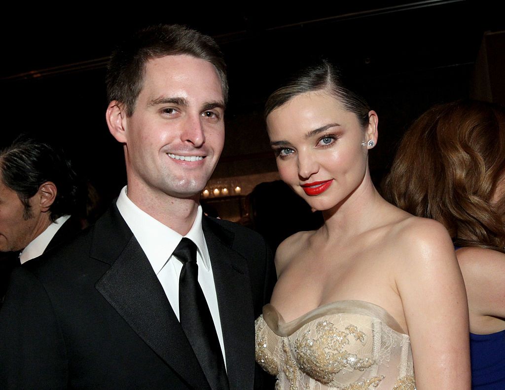 Miranda Kerr e Evan Spiegel estão casados!