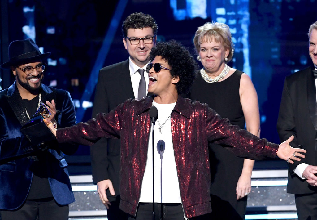 Bruno Mars no GRAMMY Awards 2018