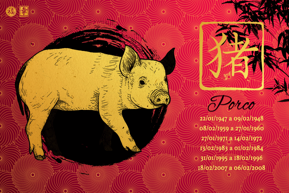 Horóscopo Chinês 2017 - Porco