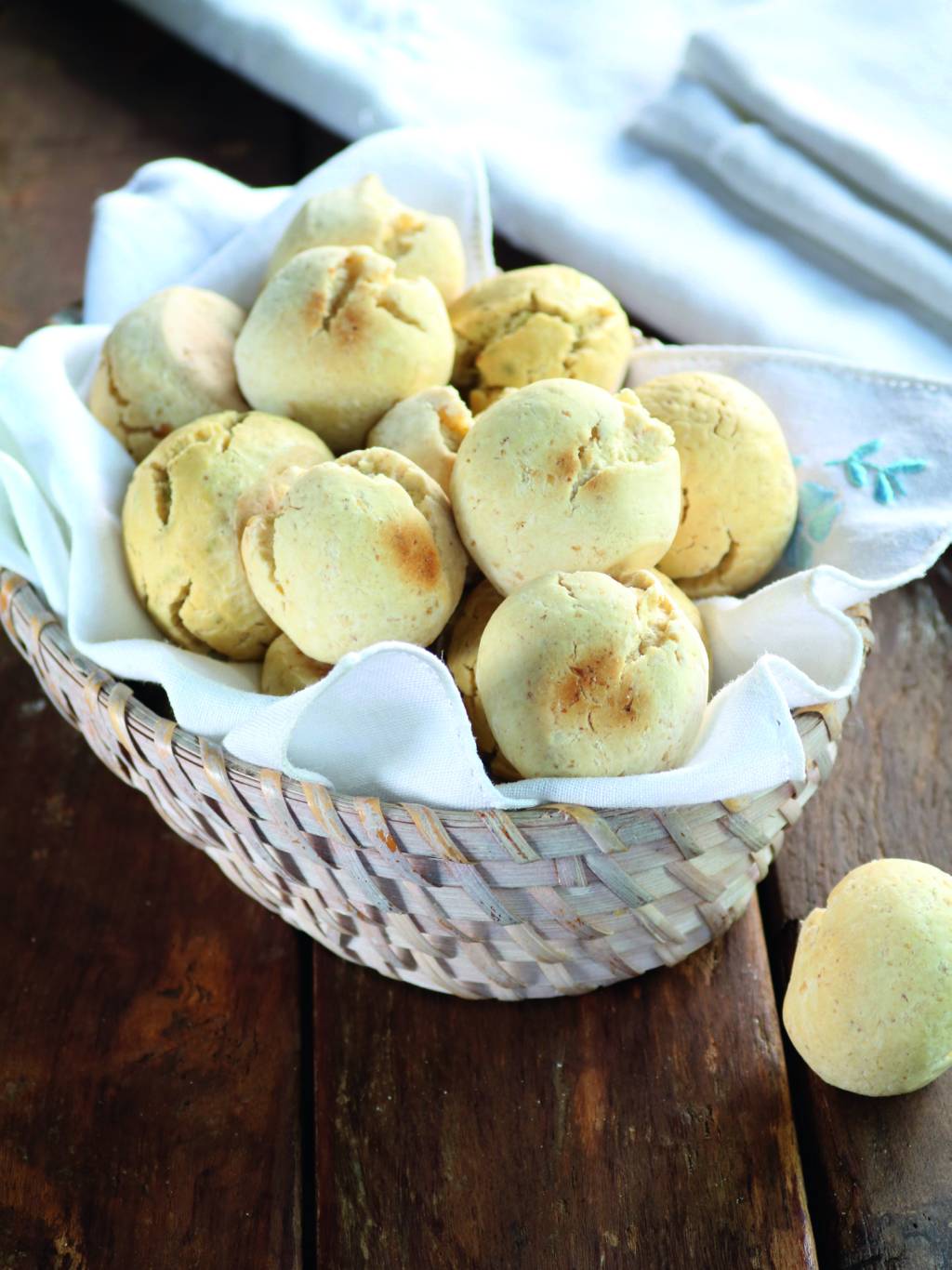 Pão de mandioquinha vegano