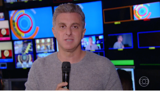 Luciano Huck agradece apoio do público ao filho Benício no ‘Caldeirão’